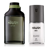 Natura Kaiak Urbe Edt 100ml + Deo Spray Corporal Urbe 100ml