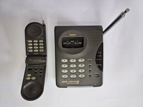 Telefone Fixo Sanyo Sem Fio Clt-x9 Usado ( Leia A Descrição)