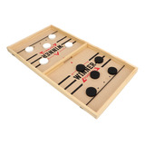 Juego De Mesa De Hockey De Madera Con Juguete Interactivo Pa