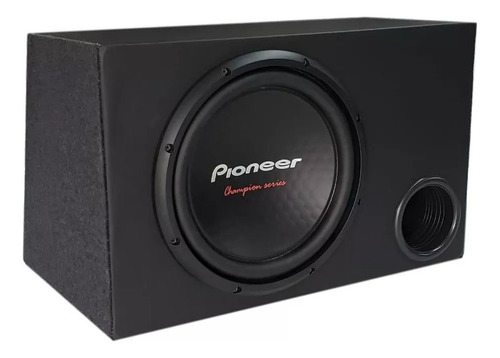 Pioneer Sub Cara Preta Novo + Caixa Montado 12 Pol 500wrms