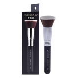 Brocha Kabuki Sigma Beauty F80 Con Tapa Plana Para Mujer