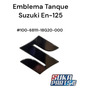 Emblema Tanque Suzuki En-125  #100-68111-18g20-000 Suzuki Kizashi