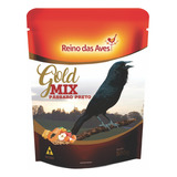 Passaro Preto Gold Mix 500g - Reino Das Aves