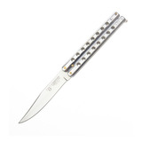 Cu508b Cudeman Navaja Butterfly Mariposa Crom Balisong Inox