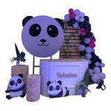 Candy Bar Oso Panda Personalizado Evento Ambientación