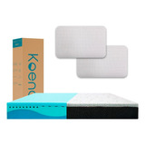 Colchon En Caja Koena Waves King Size Con Memory Foam 3capas