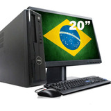 Cpu Dell Vostro 230 Core2 Duo 4gb 500gb Wi-fi + Monitor 20'