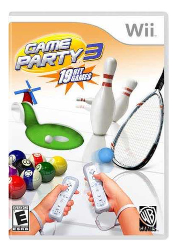 Videojuego De Nintendo Wii - Game Party 3 Con 19 Mini Juegos