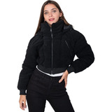 Campera Puffer Yd Mujer Negro