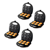 Pack 4 Maquina Para Hacer Donuts Donas Postres 750w Haeger