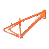 Quadro Vikingx Dirt Jump Tuff X-30 Alumínio - Laranja