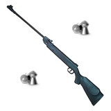 Rifle Aire Comprimido Fox Resorte Cazador Polimero + Kit