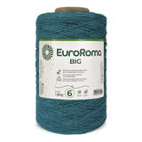 Euroroma Big Cone Colorido 4/6 - 1,8kg  1830m Azul Petroleo
