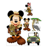 Mini Kit Display Festa Infantil Turma Mickey Safari