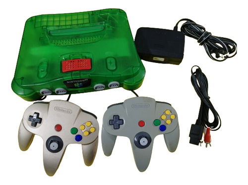 Nintendo 64 Jungle Green Verde Expansión + 16 Juegos