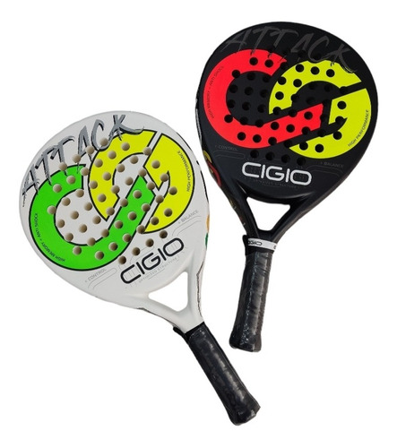 Paleta De Padel Cigio Attack Reforzada Carbono Pro 