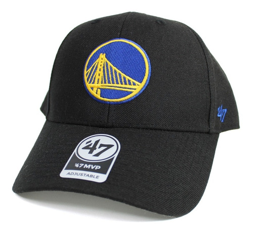 Gorra 47 Brand Golden State Warriors Nba 47 Mvp Negra