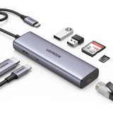 Ugreen 7-en-1 Usb C Hub Adaptador Multiport Con Hdmi 4k,