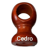 Soporte De Madera Para Barral Bocha Cerrado Cedro 22mm