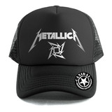 Gorras Trucker Metallica Remeras Estampadas Canibal