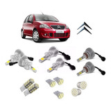 Kit 13 Lampadas Led Farol+milha H11+smd Citroen C3 2000/2010