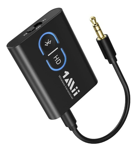 Receptor Transmisor Bluetooth 1mii Adaptador Aux 2 En 1