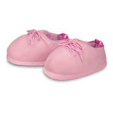 Pantufa 3d Sneaker Net Rosa Feminino Adulta Infantil Tênis