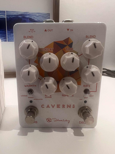 Pedal De Guitarra Keeley Electronics Caverns Reverb E Delay