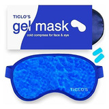 Mascarilla De Gel Para Ojos De Ticlo  Almohadilla De Co...