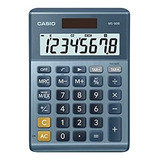 Calculadora De Escritorio Casio Ms-80b Azul