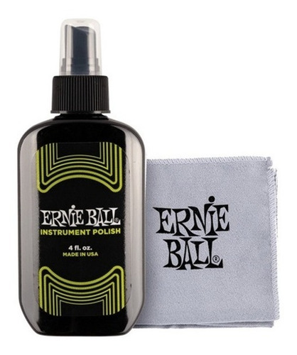 Liquido Limpiador Ernie Ball Para Guitarra Con Paño Mod.4222