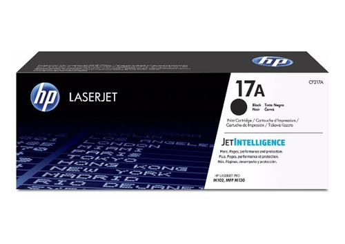 Toner Hp Cf217a Negro Original 17a -m102w M130fw Tienda