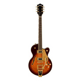 Centro Electromagnético Gretsch G5655tg B.jr. Guitarra Bigsby De Color Naranja
