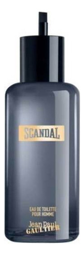 Perfume Importado Refil Scandal Pour Homme Edt 200ml - Jean Paul Gaultier - 100% Original Lacrado Com Selo Adipec E Nota Fiscal Pronta Entrega