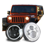 Par Faros Led Jeep Jk Ojos De Angel Wrangler Sahara Rubicon