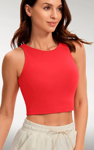 Crop Top Blusa Sexy Sin Manga Entallado Antro Fiesta Ct1