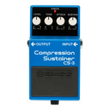 Pedal De Efectos P/ Guitarra Electrica Boss Cs3 Compressor C