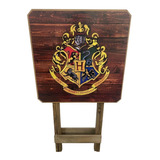 Mesa Dobrável Harry Potter Hogwarts Decoração Bistrô Varanda