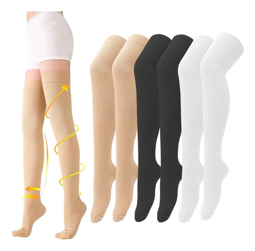 Medias De Compresion Prevent Par Varices Circulacion 3pares