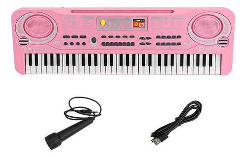 61 Teclas Usb Teclado Electrónico Piano Musical Aprendizaje