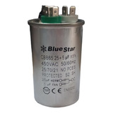 Capacitor Dual 25+5 Uf 450v Bluestar