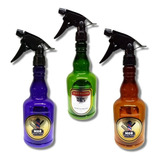 3 Atomizadores Para Barberia De Colores Jumbo 650ml