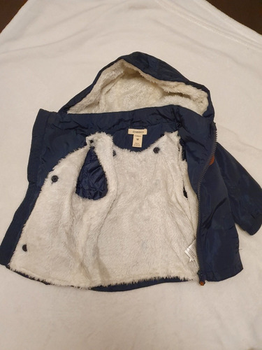 Campera Bebe Cheeky (corderito/desmontable/impermeable)