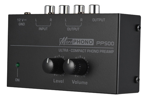 Pp500 Phono Turntable Preamp Control De Perilla