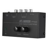 Pp500 Phono Turntable Preamp Control De Perilla