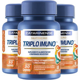  Kit 3x Multivitamínico + Vitamina D + Zinco + Vitamina C 