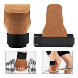 Straps Lifting Grip Piel Gym Muñequera Crossfit Pesas Fitnes