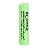 Bateria Recarregável Nimh Sem Top 1,2v 600mah Aaa Emb. 4pçs