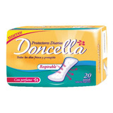 Protectores Diarios Con Perfume Respirable Doncella 20uni