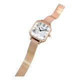 Reloj Para Mujer Dama Qyq Cuadrado Pulso Maya Original